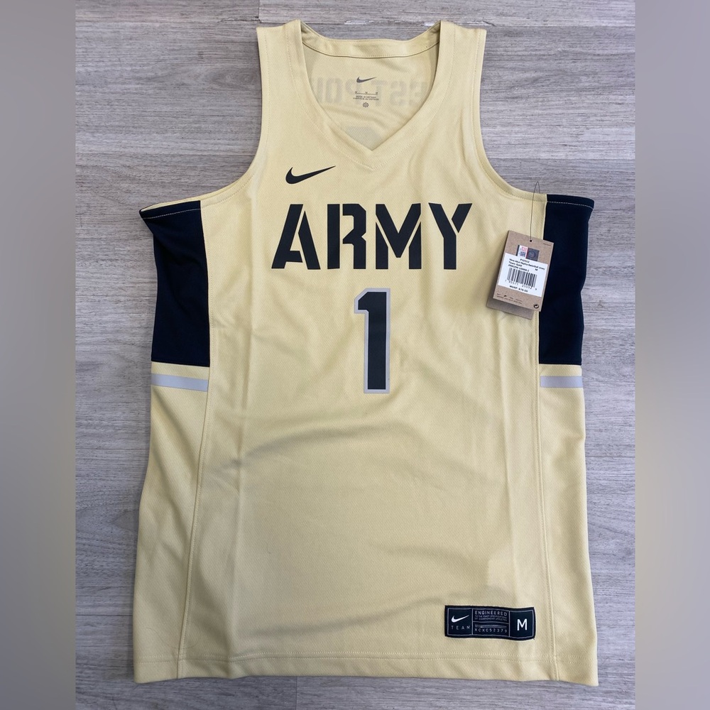 Nike Men’s Army West Point #1 Gold Army Black Knights Size Medium